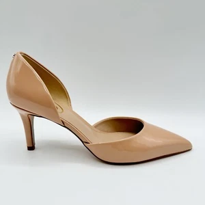Zapatos de salón Sam Edelman Viv beige rubor sin cordones tacón de aguja punta 7,5 M T2 - Imagen 1 de 9