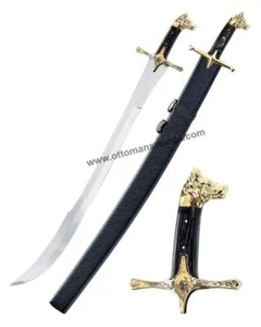 Wollf Head Ottoman Swords - Picture 1 of 3