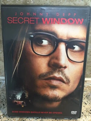 Secret Window DVD Johnny Deep / PG13 /Ships  Same Day with Tracking - Image 1 of 2