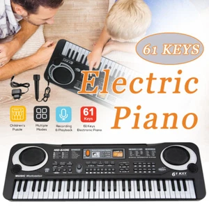61Tasten Elektronisches Klavier Organ Tastatur Digital Piano Keyboard Innen-Oder - Bild 1 von 12
