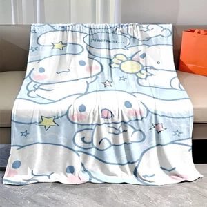 Lindo sofá cama manta suave Hello Kitten Cinnamoroll - Imagen 1 de 6