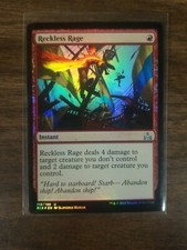 Reckless Rage FOIL NM Rivals of Ixalan RIX MTG