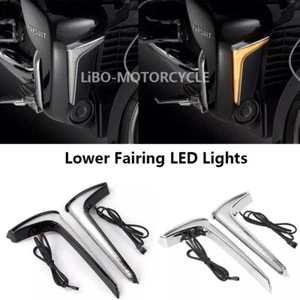 Turn Signal Lower Fairing Light For Indian Pursuit Dark Horse Premium Package - Picture 1 of 16