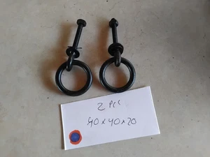 vintage metal cabinet knob handle-  40x40x20mm   lot of  2 - Bild 1 von 4