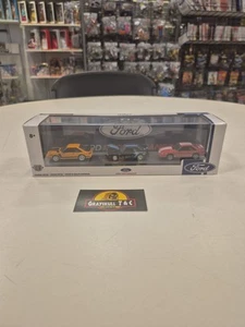M2 Machines 1987 & 1988 Ford Mustang GT Foxbody 3 Pack Walmart Exclusive - Picture 1 of 2