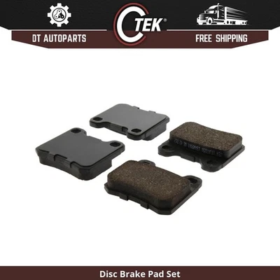 Para Mercedes-Benz E300 1995 | Pastillas de freno de disco traseras centradas | Cerámica Foto 1 de 4