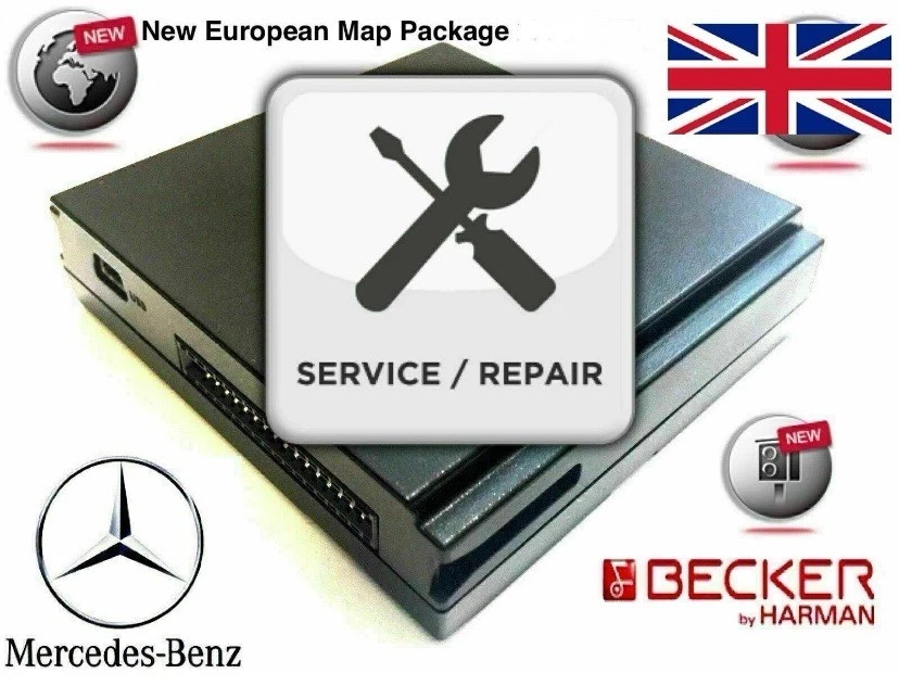 SERVICE Becker Map Pilot Mercedes Benz GPS Navigation Module - Image 1 of 1