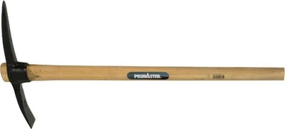 Primaster Kreuzhacke Spitzhacke Pickel Holzstiel Flachhacke 2,5kg - Bild 1 von 3