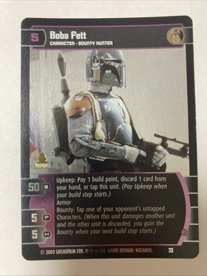 Star Wars TCG WotC Boba Fett Promo Foil - Image 1 of 4