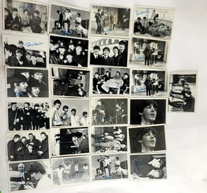 1964 TOPPS BEATLES BLACK & WHITE 3RD SERIES Lot Of 25 Cards From #116 To #144 - Picture 1 of 6