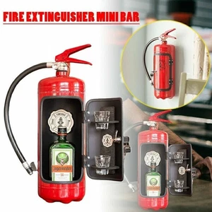 Feuerlöscher Mini Bar Whisky Alkohol Liebend Feuerwehrmann Bar Weinregal Dekor~ - Bild 1 von 7