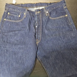 Vintage Levis Mens Dark Wash  501 Original Fit Straight Jeans Sz 38x32 yr. 2004 - Picture 1 of 10