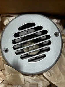 Reggio Registri Griglie di sfiato rotonde in metallo argento 5R ASL - Foto 1 di 4