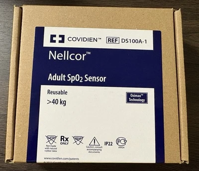 Philips DS100A-1  SEALED  Original SpO2 Cable 9 pin - Same Day Shipping - Image 1 of 3