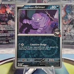 Team Rocket's Grimer 123/182 Reverse Holo Destined Rivals Pokemon TCG NM/M - Picture 1 of 2