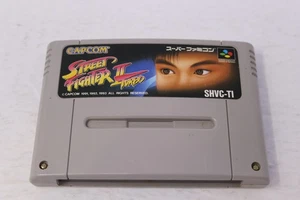 Street Fighter 2 Turbo Super Famicom SNES Japan Region Lock - Picture 1 of 2