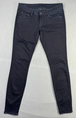 G-STAR RAW 3301 W34 L33 Low Tapered Skinny Fit Herren Schwarz D50 - Bild 1 von 4