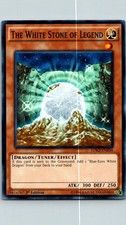 The White Stone Of Legend LDK2-ENK04 Yu-Gi-Oh! Card Light Play 1st Edition