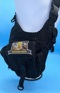 Black Tactical Daily Deploy Push Sling Pack Main Compartment With Top Zipper - Picture 1 of 12