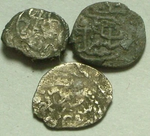 Lot original Islamic silver akce coins brockage Ottoman Empire Sultan u identify - Picture 1 of 5