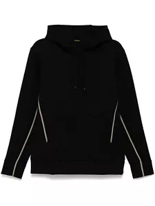 Hugo Boss Men's Soody 1 Cotton Blend Hooded Pullover Sweatshirt, Black - Picture 1 of 2