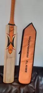 Woodworm Freddie Flintoff The Flame Pioneer Cricket Bat 2lb 11 3/4oz VGC - Picture 1 of 20
