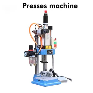 220V/110V 200KG Banknietmaschine Stanzen 63 Mini Pneumatische Pressmaschine - Bild 1 von 12