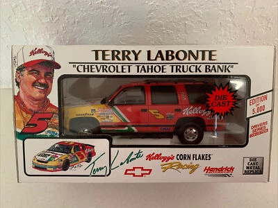 1996 Terry Labonte Chevrolet tahoe Truck Bank Limited Edition Die Cast Kellogs - Image 1 of 4
