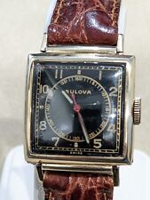 WWII Bulova Surgeon 1944 - Presented by CBI LSS #1 Officers to Med Surgeon (READ