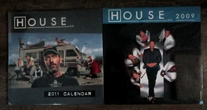 2009 2011 House M.D. Wall Calendars Sealed Unused (Hugh Laurie) - Picture 1 of 2