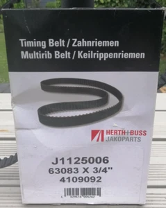 J1125006 HERTH BUSS LAKOPARTS TIMING BELT BNIB FIT KIA HUYNDAI MITSUBISHI - Picture 1 of 3