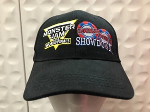 New Monster Jam World Finals XlX Double Down Showdown Cap Hat Adjustable Black  - Picture 1 of 8