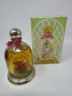 Avon Bell Jar Field Flowers Cologne 5 oz. Vintage New With Box Floral NOS - Image 1 of 4