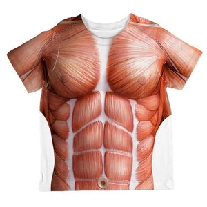 Halloween Muscle Anatomy Costume All Over Toddler T Shirt - Picture 1 of 1