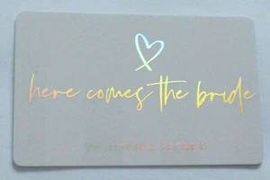 Victoria's Secret Gift Card -Here Comes the Bride - No Value - I Combine Ship - Picture 1 of 2