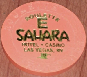 FICHA DE RULETA (O) DEL CASINO SAHARA LAS VEGAS NV - Imagen 1 de 2