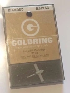 ORIGINAL DIAMOND STYLUS BEST QUALITY BY GOLDRING FOR BSR ST23 fbb30a31 - Picture 1 of 1