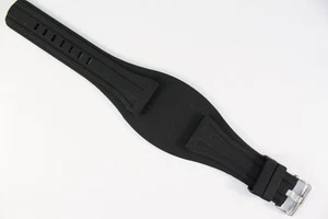 Cinturino orologio originale SWISS MILITARY Calibre 26 mm caucciù nero watchpad  - Foto 1 di 8