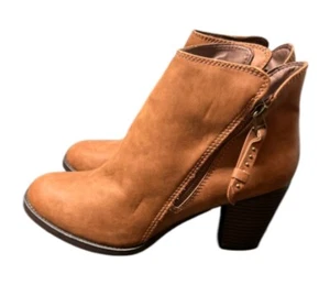 Mossimo Brown Ankle Boots Size 11 New - Picture 1 of 3