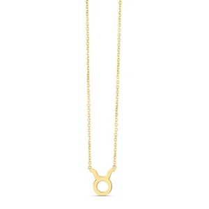 Collar Tauro Oro Amarillo 14K - Imagen 1 de 2