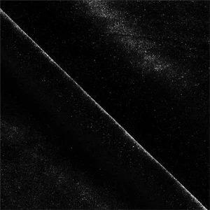 DESIGNER FABRIC SLINKY SEXY DRAPEY GLOWING RICH DEEP BLACK STRETCH VELVET 40inch - Picture 1 of 1