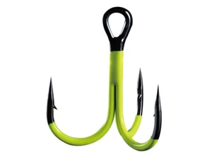 NEUF BKK Spear 21 UVC Hameçons triples Eau douce Barbed Truite - Photo 1/3