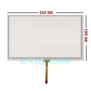 7inch Resistive Touch screen Digitizer glass For GPS HSD070IDW1-E11 7" 165*100mm - Picture 1 of 1