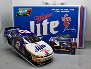 1998 Rusty Wallace Miller TCB Elvis 1/24 Revell Bank NASCAR Diecast handsigniert - Bild 1 von 2