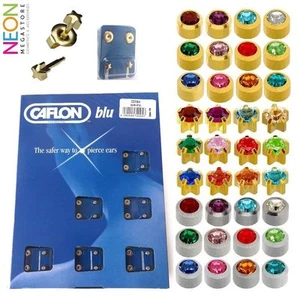 1Pair Caflon Plain Birthstone Gold Silver Or Titanium Ear Piercing Stud Earrings - Picture 1 of 38