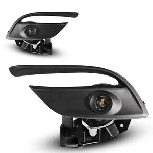 LED Fog Light Kit With Clear Lens Fits 2017-2018 Mazda 3 - Picture 1 of 6