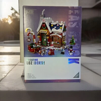 Loz Mini Bloques Serie Creativa Artículo 1223 Casa de Navidad con Papá Noel 788 Piezas Foto 1 de 4
