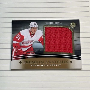2011-12 UD Ultimate Valtteri Filppula Premium Swatches Jersey PS-VF #ed 14/35 - Picture 1 of 2