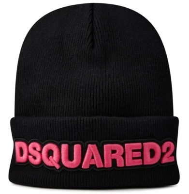 GORRO DE LANA CON LOGO DSQUARED2 HECHO EN ITALIA KNW000115040001M2747 Foto 1 de 4