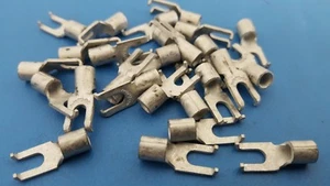 25 Pcs AMP , TE Connectivity AMP Connectors 324578, SPD FLNG 10-12 AWG #6 SOLIS - Picture 1 of 6